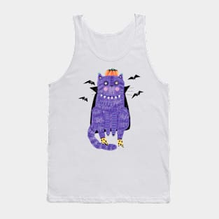 Halloween Cat Tank Top